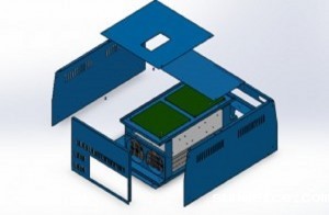 学员钣金箱体作品