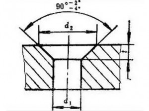 薄板钣金件中沉孔的标注及加工探讨！